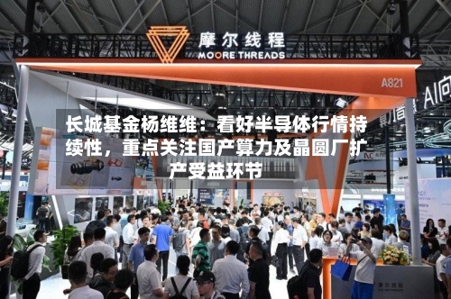 长城基金杨维维：看好半导体行情持续性，重点关注国产算力及晶圆厂扩产受益环节