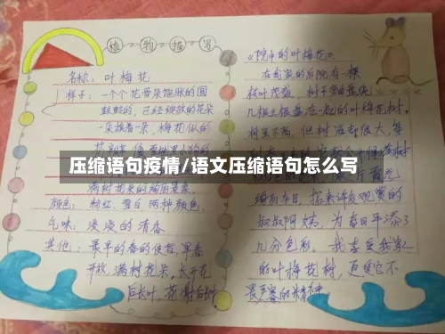 压缩语句疫情/语文压缩语句怎么写